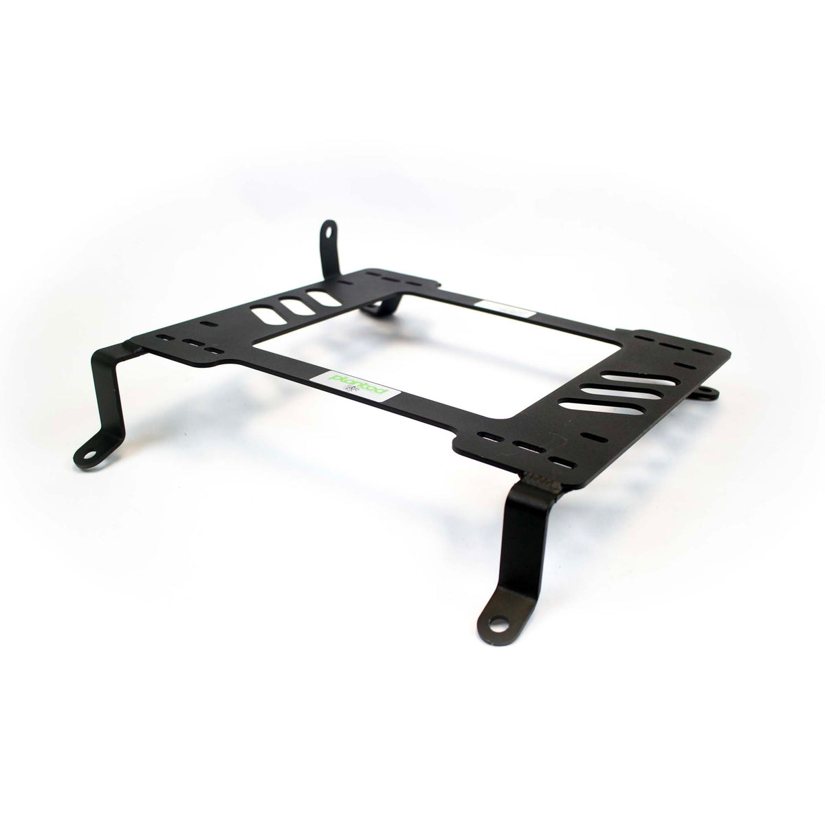 Planted seat bracket for 2007+ Toyota Tundra (XK50, 2nd Gen), driver side, black powder-coated steel