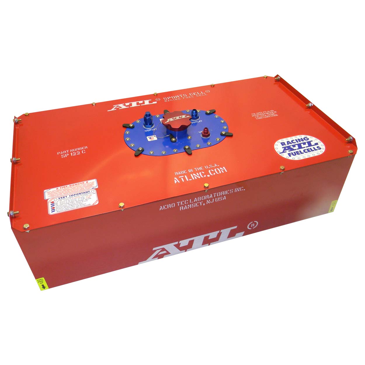 ATL Sports Cell - 22 Gallon (34" x 18" x 10") - FIA FT3