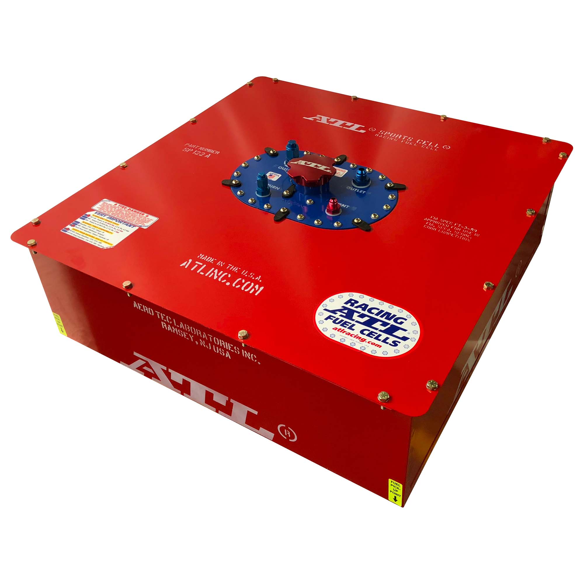 ATL Sports Cell - 22 Gallon (26" x 26" x 9") - FIA FT3