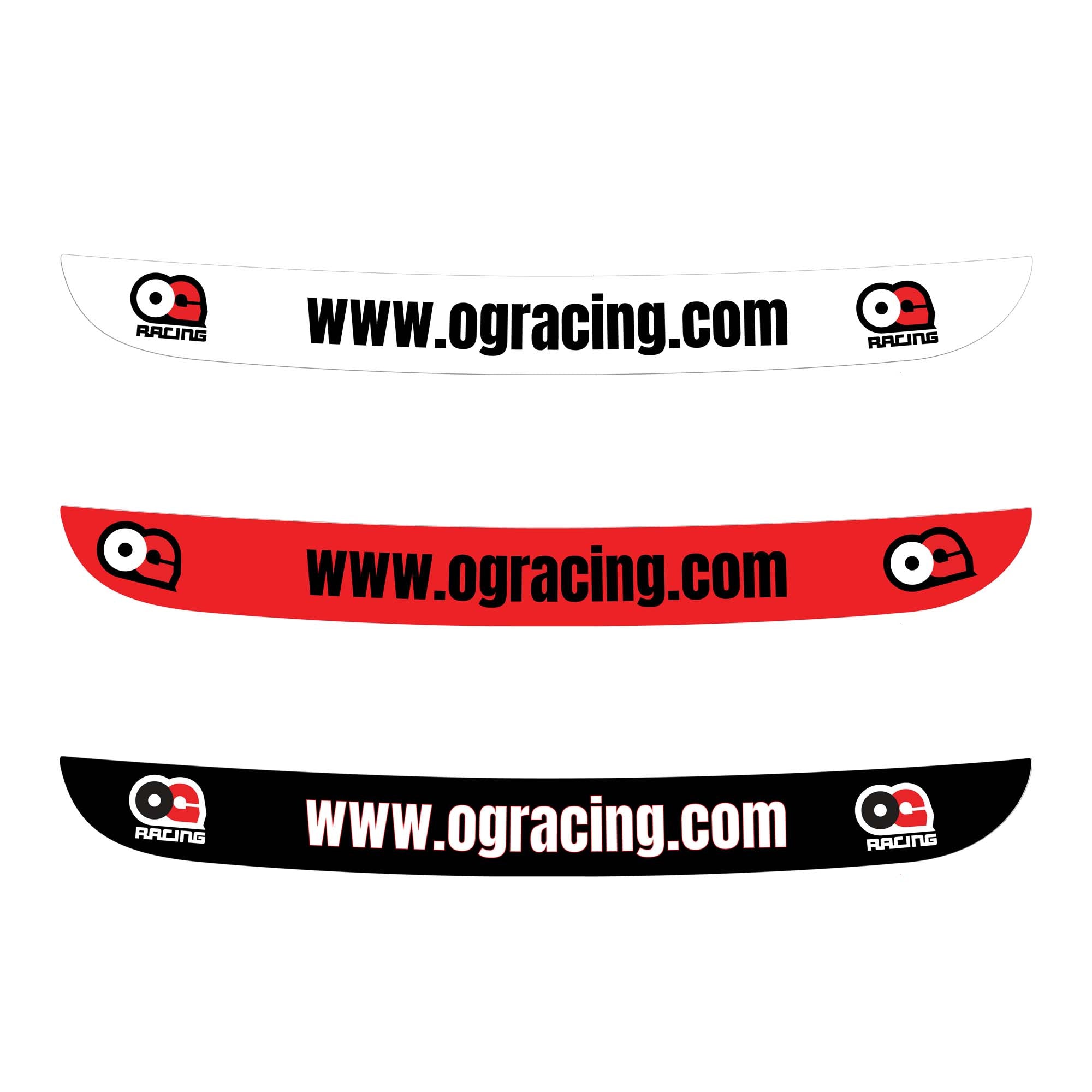 OG Racing Helmet Visor Strip