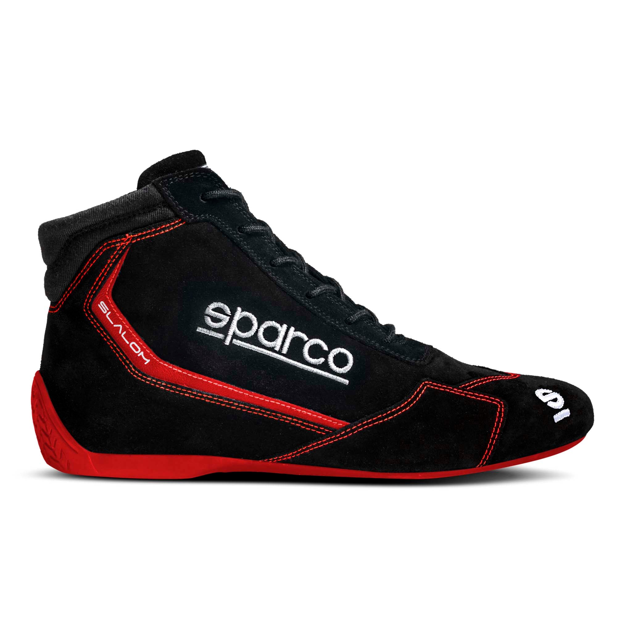 Sparco Slalom Racing Shoes - Black/Red