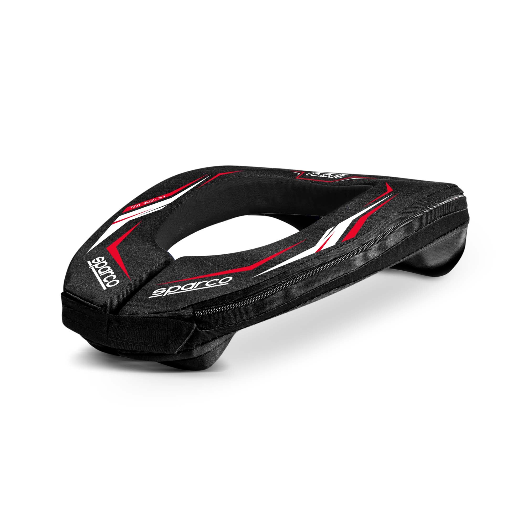 Sparco K-Ring Karting Helmet Support Collar - Black/Red