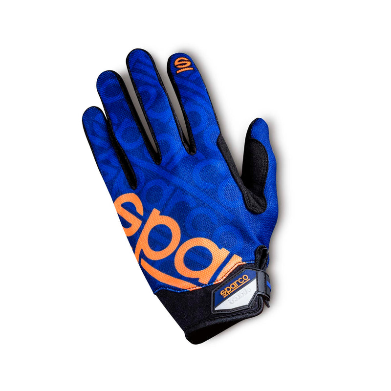 Sparco Meca 3 Mechanics Glove - Blue/Yellow