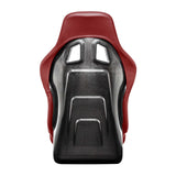 Sparco QRT-C Performance Carbon Racing Seat - Red Back