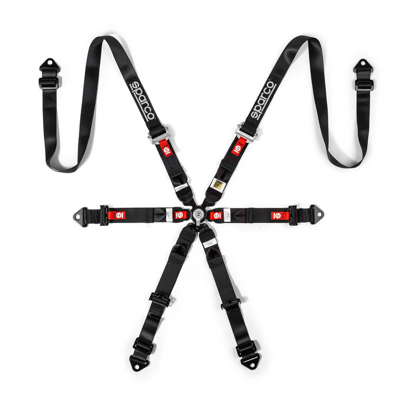 Sparco FIA Prime H-8 Endurance 6-Point Racing Harness