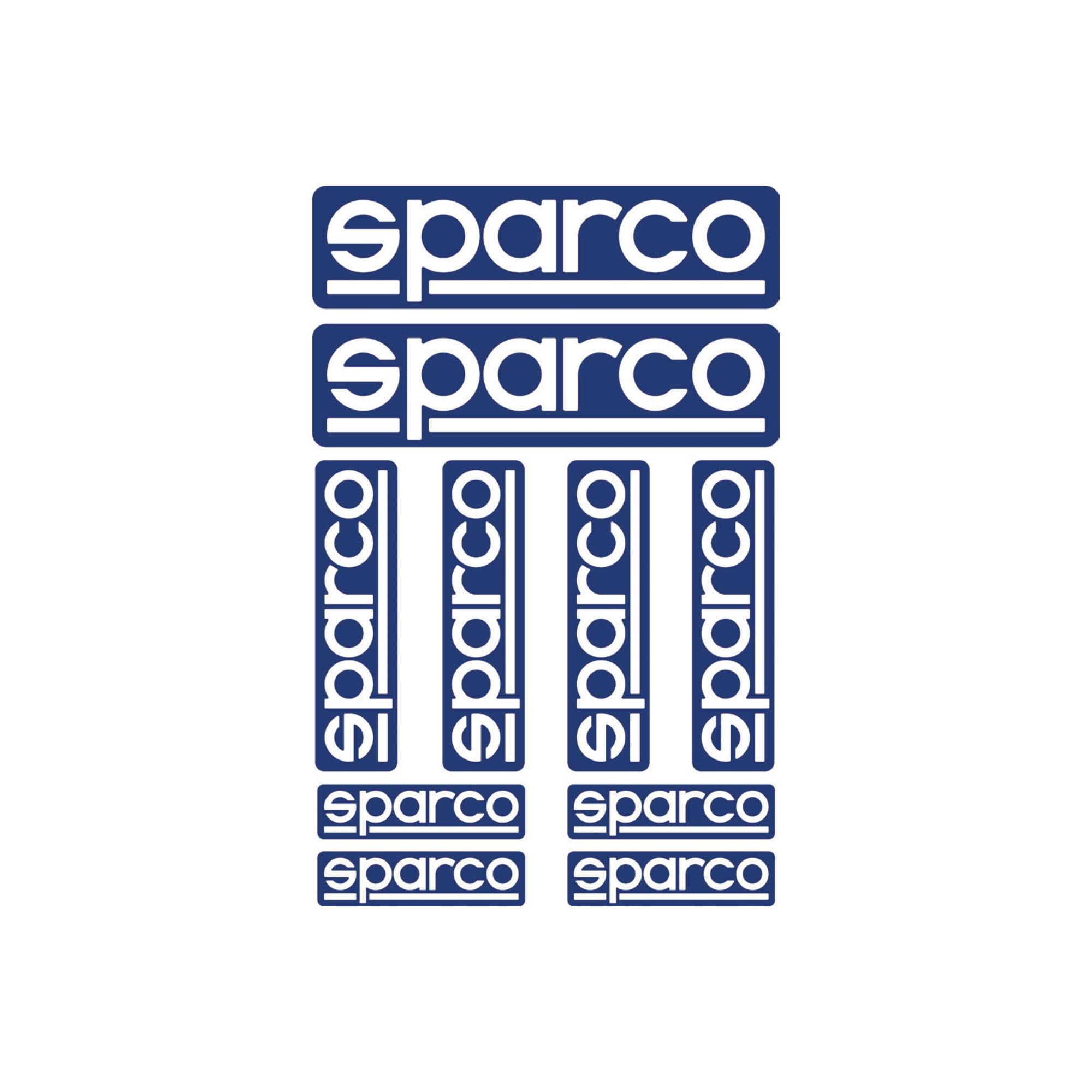 Sparco Sticker Set (10 Pieces)