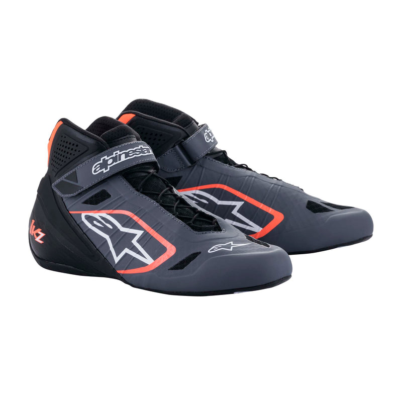 Alpinestars Tech 1-KZ Karting Shoes - Anthracite/Black/Orange