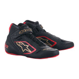 Alpinestars Tech 1-KZ Karting Shoes - Black/Red/Gold