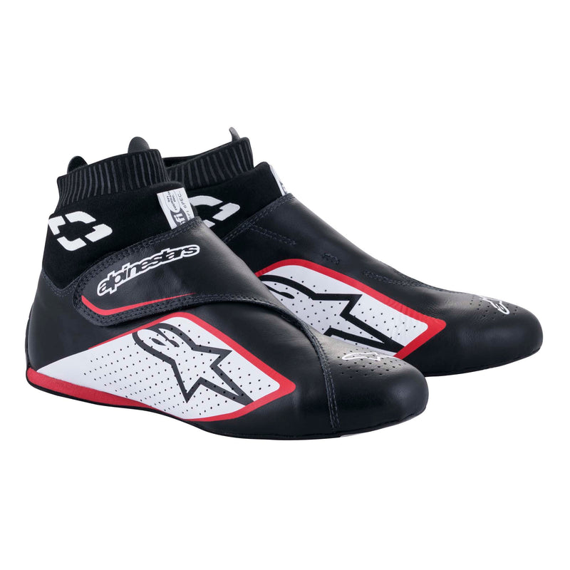 Alpinestars Supermono v2 Racing Shoes - Black/White/Red