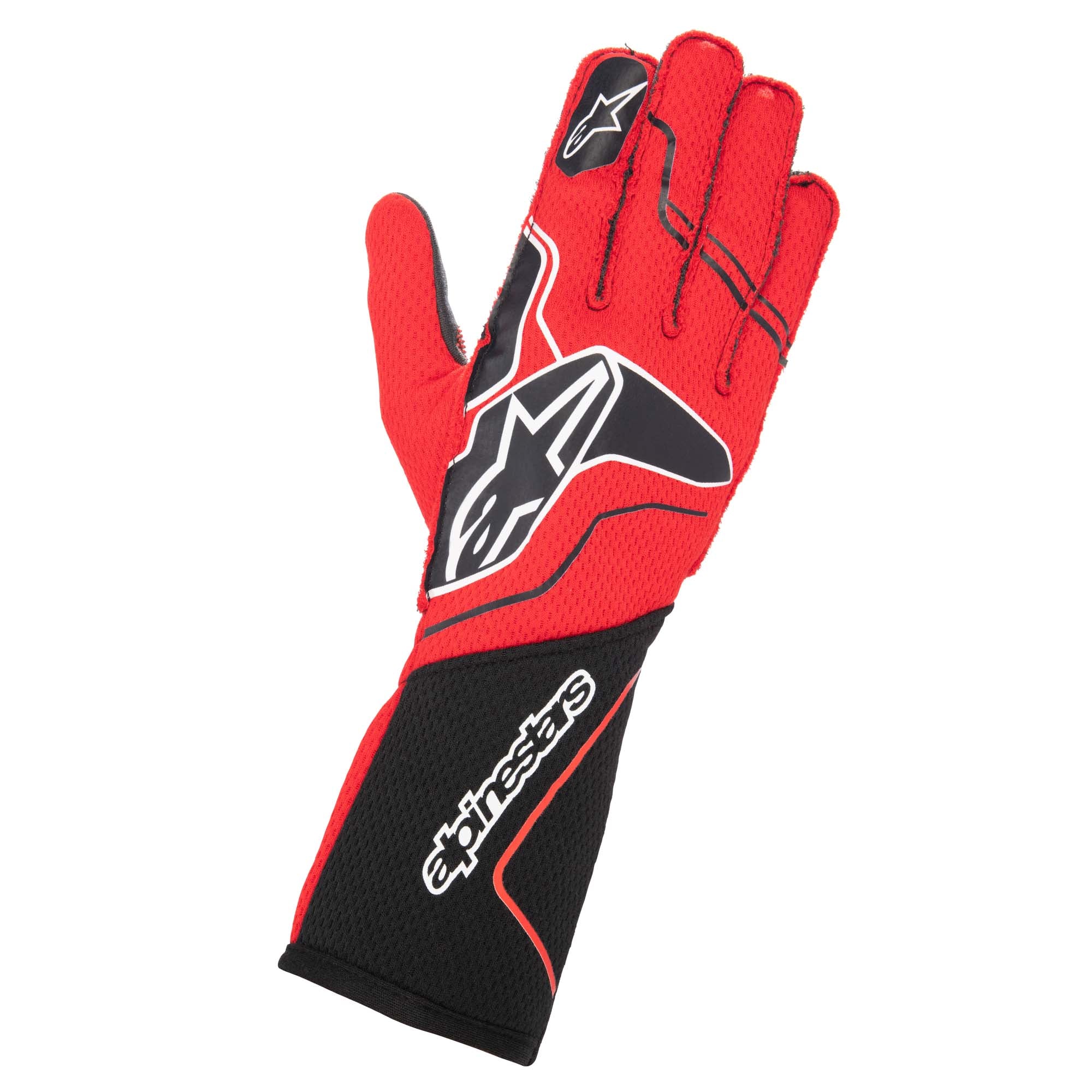 Alpinestars Tech-1 ZX v3 Racing Gloves - Black/Red