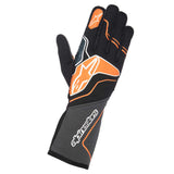 Alpinestars Tech-1 ZX v3 Racing Gloves - Black/Orange
