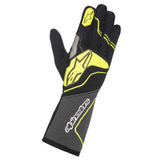 Alpinestars Tech-1 ZX v3 Racing Gloves - Grey/Black/Yellow