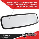 Longacre Replacement Wide Angle Mirrors - 17"
