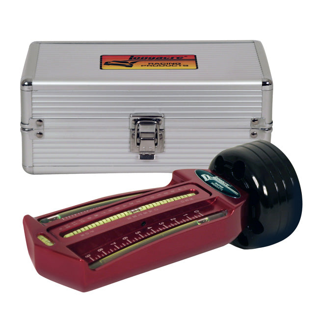 Longacre Red Billet Caster/Camber Gauge - Magnetic Adapter