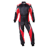 OMP Tecnica Evo Racing Suit - Black/Red