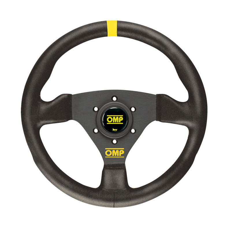 OMP Trecento Steering Wheel - Black Suede