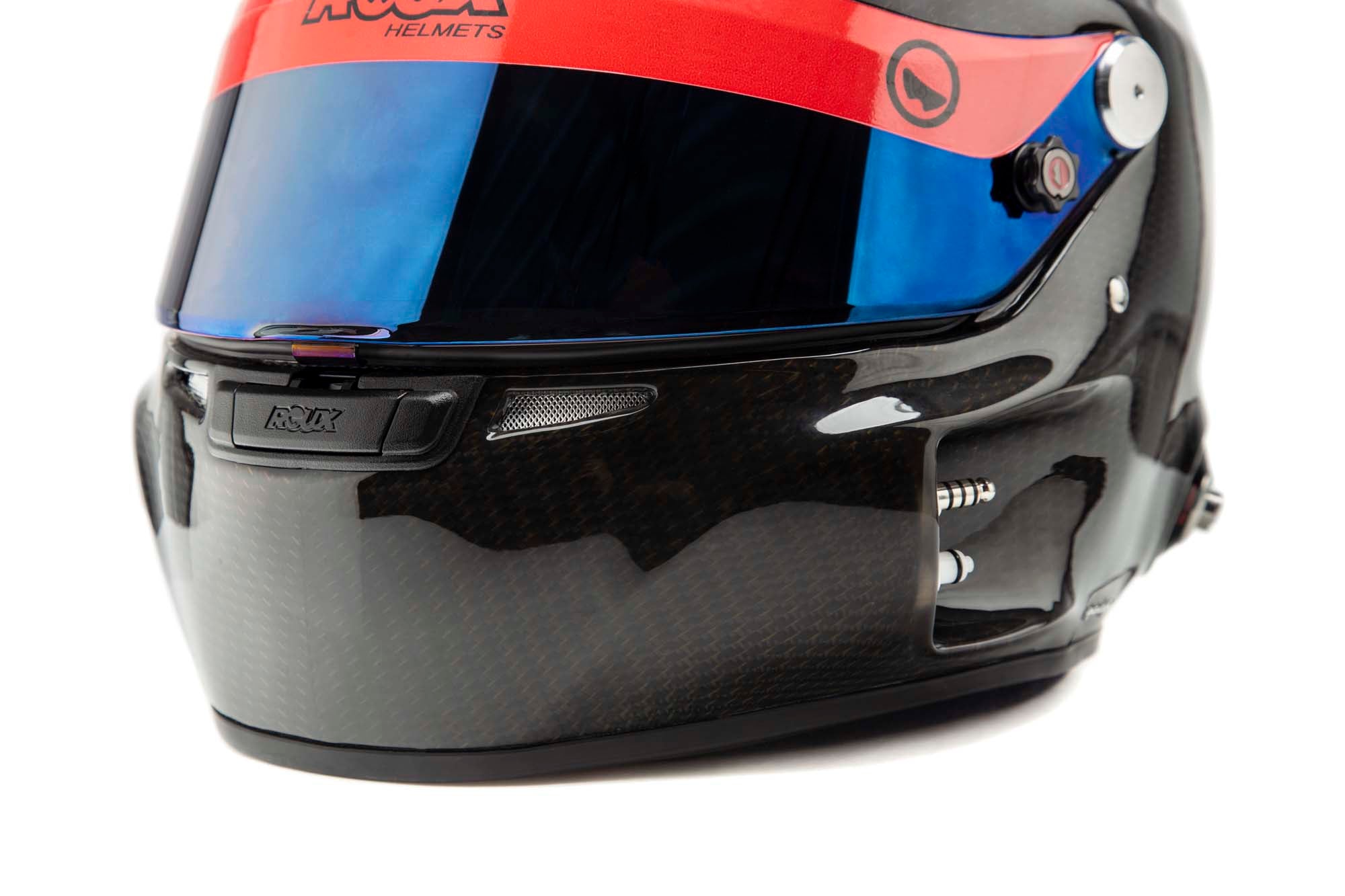 Roux Pininfarina Carbon GT Loaded SA2020 Helmet - Port Detail
