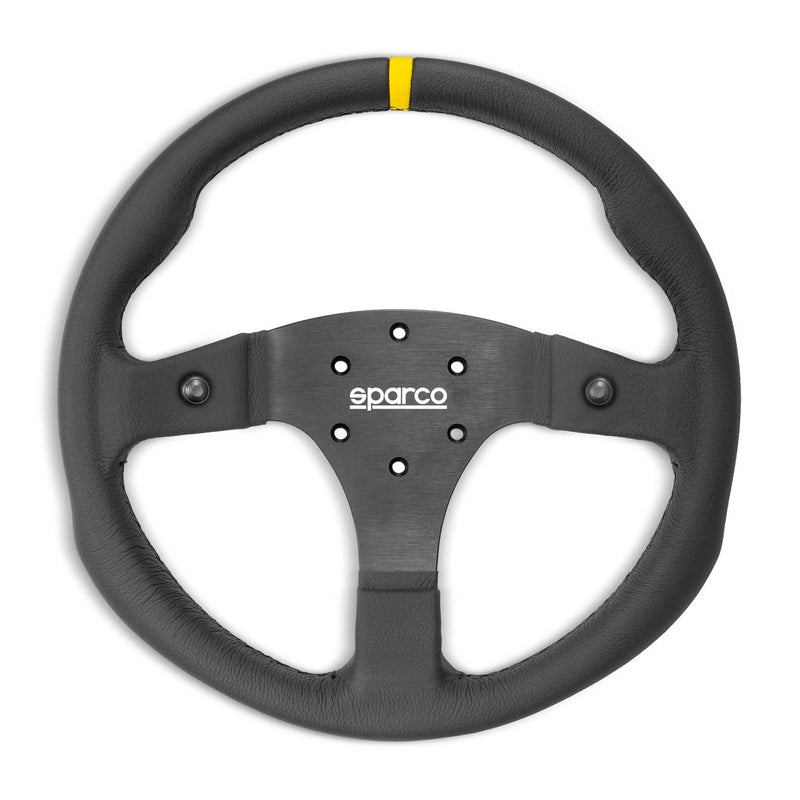 Sparco R350B Steering Wheel - Leather