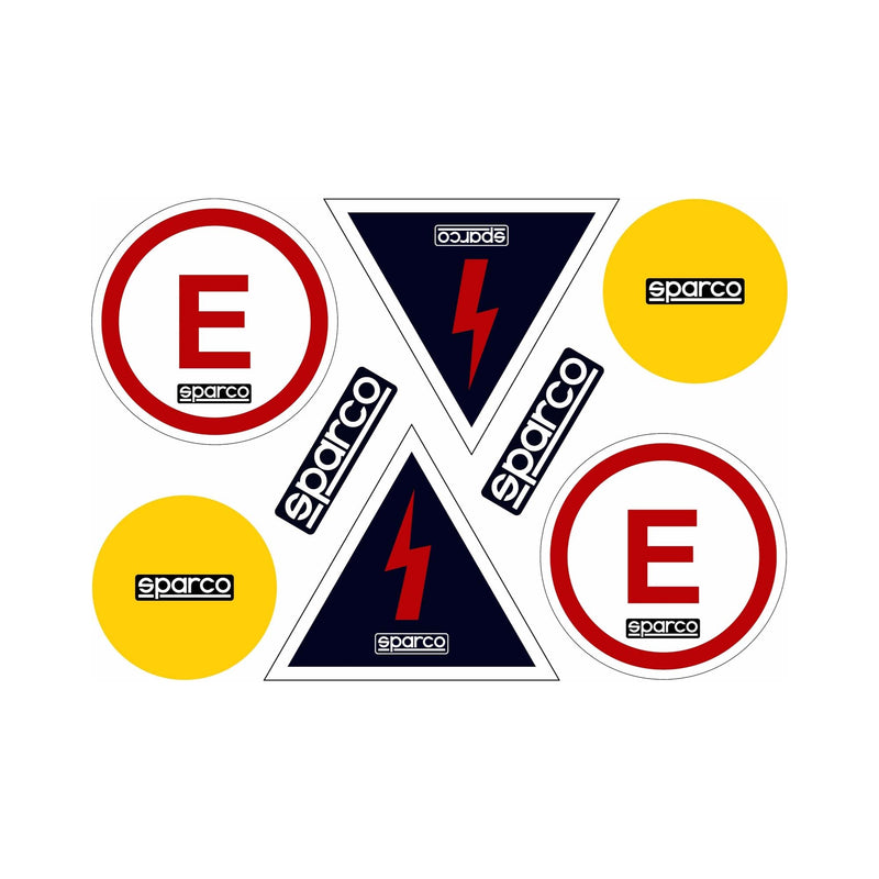 Sparco Off & Extinguisher Decal Set