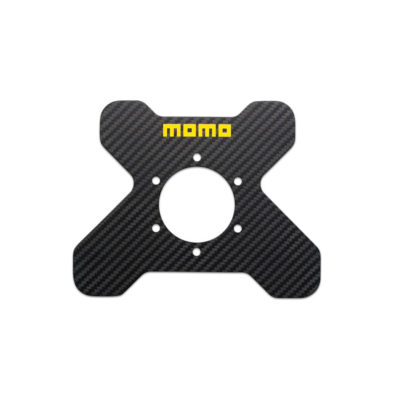 Momo Carbon Fiber Steering Wheel Accessory Plate