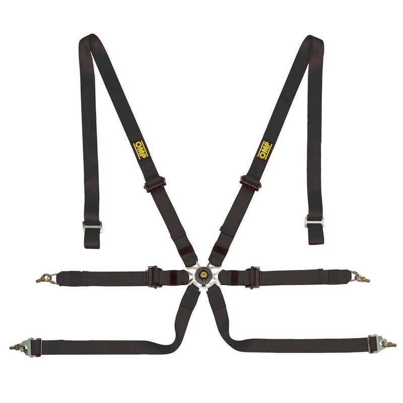 OMP One 2 Pull-Down Racing Harness - 2027 Expiration