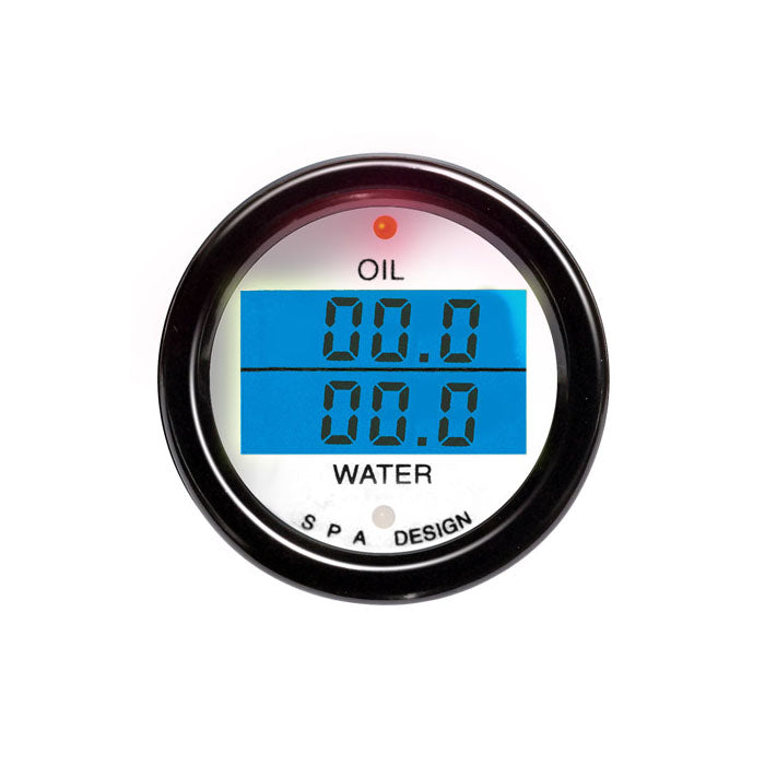 SPA Technique Digital Water And Oil Temperature Gauge Kit