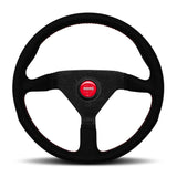 Momo Montecarlo Alcantara Steering Wheel Red